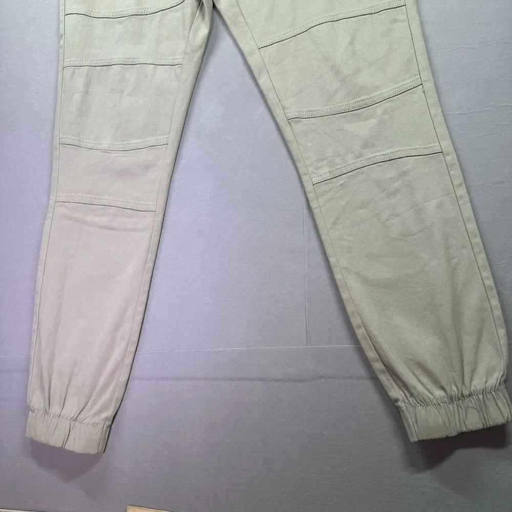 NEW Alexander Julian‎ Colours Stretch Pants Mens XL Khaki Golf Sail Drawstring